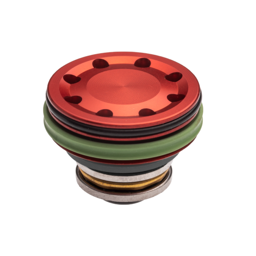 CNC ERGAL - DOUBLE O-RING BALL BEARING - AEG PISTON HEAD - ADVANCED TYPE
