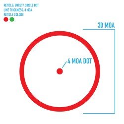 PRISMATIC TACTICAL SIGHT - 3X30
