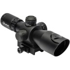 2.5-10X40 - BARRAGE RIFLESCOPE WITH RED LASER
