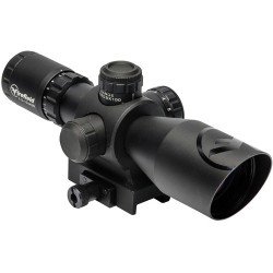 2.5-10X40 - BARRAGE RIFLESCOPE WITH RED LASER 2.5-10X40 - BARRAGE RIFLESCOPE WITH RED LASER