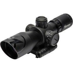 2.5-10X40 - BARRAGE RIFLESCOPE WITH RED LASER 2.5-10X40 - BARRAGE RIFLESCOPE WITH RED LASER