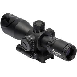 2.5-10X40 - BARRAGE RIFLESCOPE WITH RED LASER 2.5-10X40 - BARRAGE RIFLESCOPE WITH RED LASER