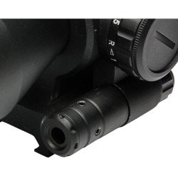 2.5-10X40 - BARRAGE RIFLESCOPE WITH RED LASER 2.5-10X40 - BARRAGE RIFLESCOPE WITH RED LASER