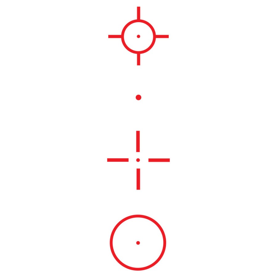 IMPACT DUO REFLEX RED DOT SIGHT - W/RED LASER