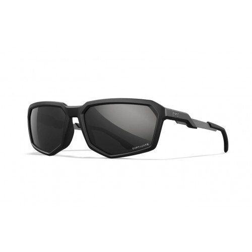 OCHELARI MODEL RECON LENSES - CAPTIVATE POLARIZED BLACK MIRROR - FRAME MATTE BLACK