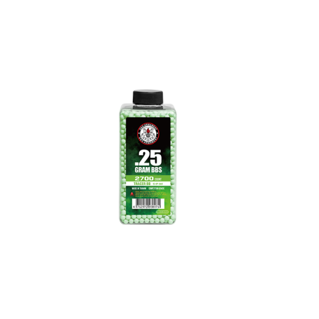 BILE DE 0.25G - 2700 BUC. - FOSFORESCENTE