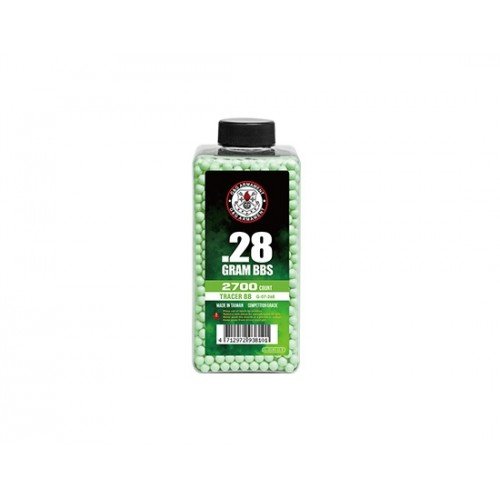 BILE DE 0.28G - 2700 BUC. - FOSFORESCENTE - GREEN