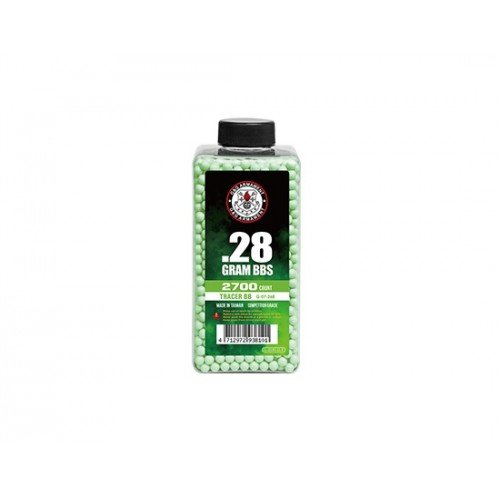 BILE DE 0.28G - 2700 BUC. - FOSFORESCENTE - GREEN