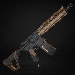 MTW DANIEL DEFENSE EDITION, XB RIS II, MILSPEC BROWN, STANDARD ELECTRONICS