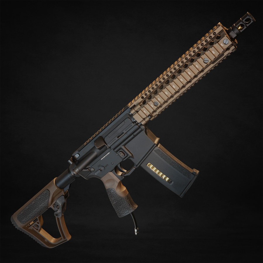 MTW DANIEL DEFENSE EDITION, XB RIS II, MILSPEC BROWN
