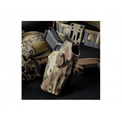 WST 6354 DO HOLSTER GLOCK 17 WITH X300 FLASHLIGHT, RIGHT-HANDED -  MULTICAM