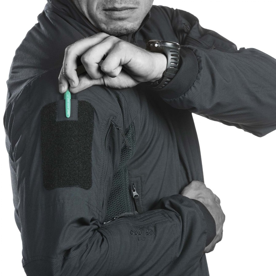 UF PRO TACTICAL SOFTSHELL JACKET - MODEL HUNTER FZ GEN.2 - BLACK