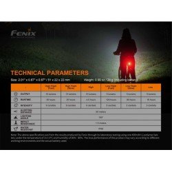 LANTERNA PENTRU BICICLETA MODEL  BC05R V2.0 - BIKE LIGHT