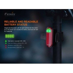 FENIX LANTERNA PENTRU BICICLETA MODEL  BC05R V2.0 - BIKE LIGHT