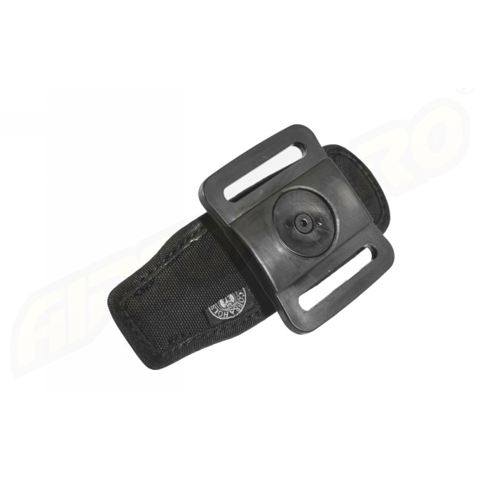 KING COBRA PORT BASTON TELESCOPIC DIN CORDURA - NEGRU - BF