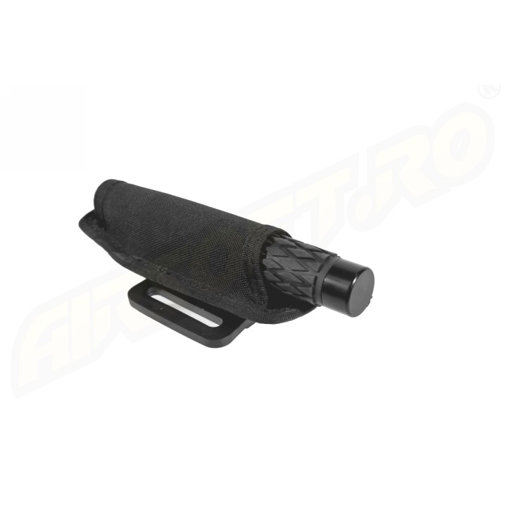 KING COBRA PORT BASTON TELESCOPIC DIN CORDURA - NEGRU - BF