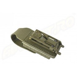 PORT INCARCATOR SIMPLU INCHIS DIN POLIMER - PENTRU GLOCK 17 - GREEN