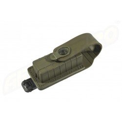 PORT INCARCATOR SIMPLU INCHIS DIN POLIMER - PENTRU GLOCK 17 - SISTEM MOLLE - GREEN