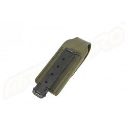 PORT INCARCATOR SIMPLU INCHIS DIN POLIMER - PENTRU GLOCK 17 - SISTEM MOLLE - GREEN