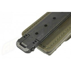 PORT INCARCATOR SIMPLU INCHIS DIN POLIMER - PENTRU GLOCK 17 - SISTEM MOLLE - GREEN