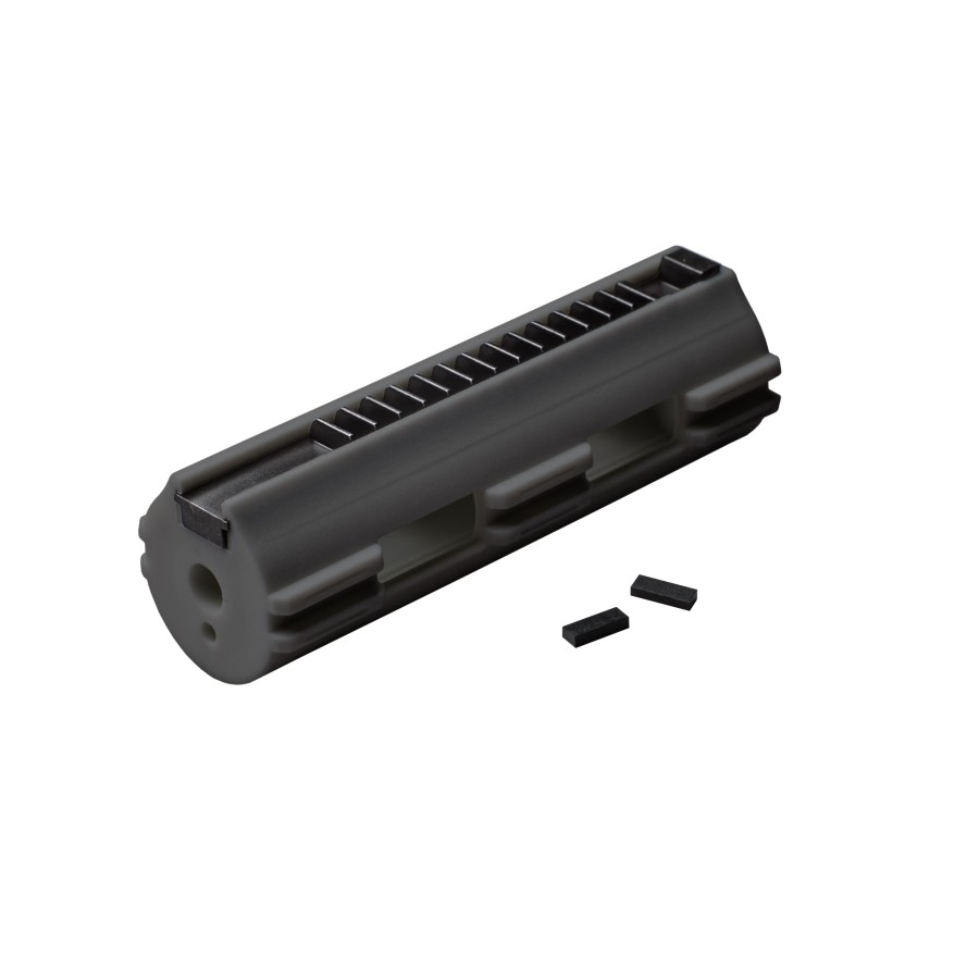 PISTON DIN FIBRA DE CARBON MODEL ZERO SHOCK CU DINTI METALICI