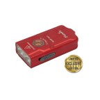 FENIX TORCIA PORTACHIAVI - TUTTO IN METALLO - E03R V2.0 - ROSE RED