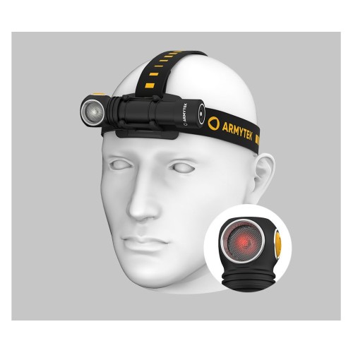 ARMYTEK LANTERNA MODEL WIZARD C2 WR - MAGNET USB - LUMINA ALBA/ROSIE