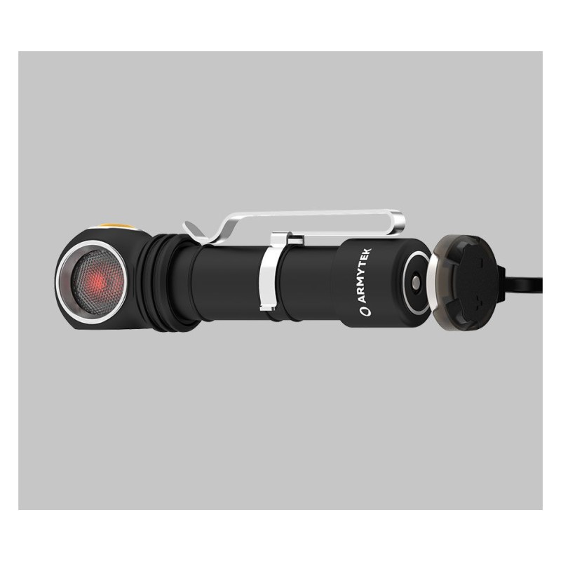 ARMYTEK LANTERNA MODEL WIZARD C2 WR - MAGNET USB - LUMINA ALBA/ROSIE