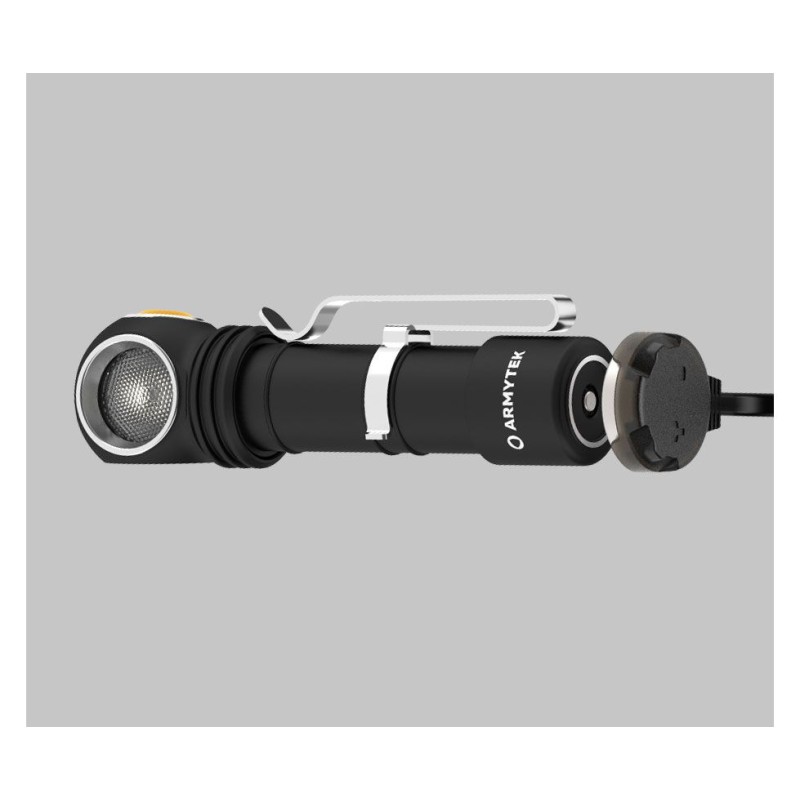 ARMYTEK LANTERNA MODEL WIZARD C2 WR - MAGNET USB - LUMINA ALBA/ROSIE