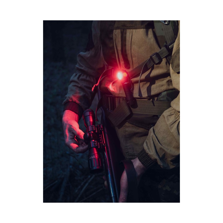 ARMYTEK LANTERNA MODEL WIZARD C2 WR - MAGNET USB - LUMINA ALBA/ROSIE