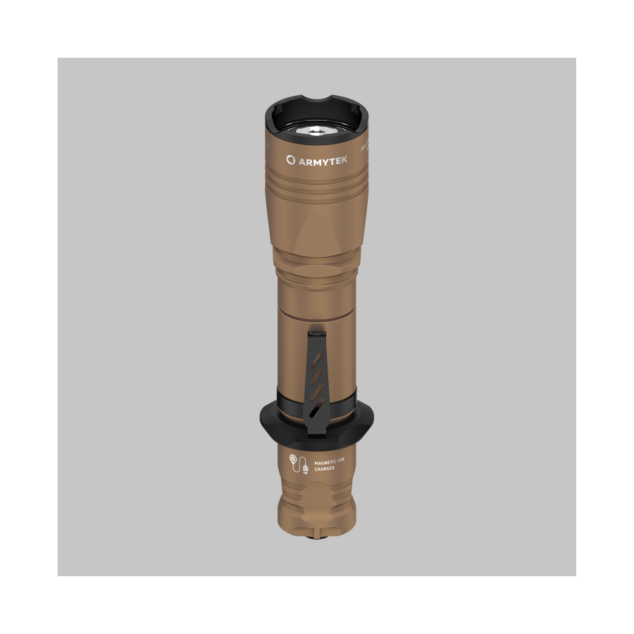 ARMYTEK LANTERNA MODEL DOBERMANN PRO MAGNET USB - SAND - WARM