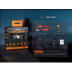 FENIX HM62-T LAMPADA FRONTALE LEGGERA PER TRAIL RUNNING