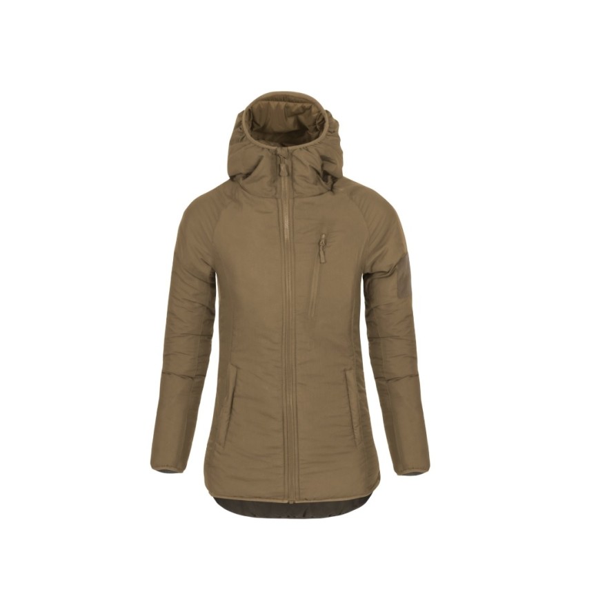 HELIKON TEX GIACCA CON CAPPUCCIO MODELLO WOLFHOUND, DA DONNA - TAIGA GREEN