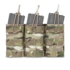 TRIPLE FAST OPEN MAGAZINE POUCH - MULTICAM