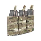 TRIPLE FAST OPEN MAGAZINE POUCH - MULTICAM
