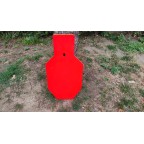 BERSAGLIO DI ALTA VISIBILITAIN HARDOX HB 450 - 61X30.5X1CM