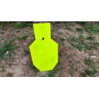 BERSAGLIO DI ALTA VISIBILITAIN HARDOX HB 450 - 61X30.5X1CM