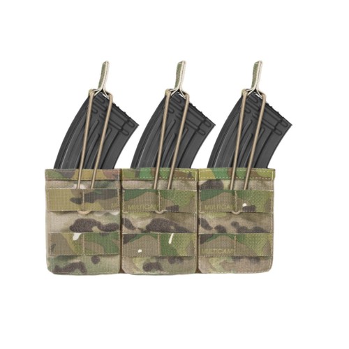 PORT INCARCATOR TRIPLU PENTRU AK - BUNGEE RETENTION - MULTICAM