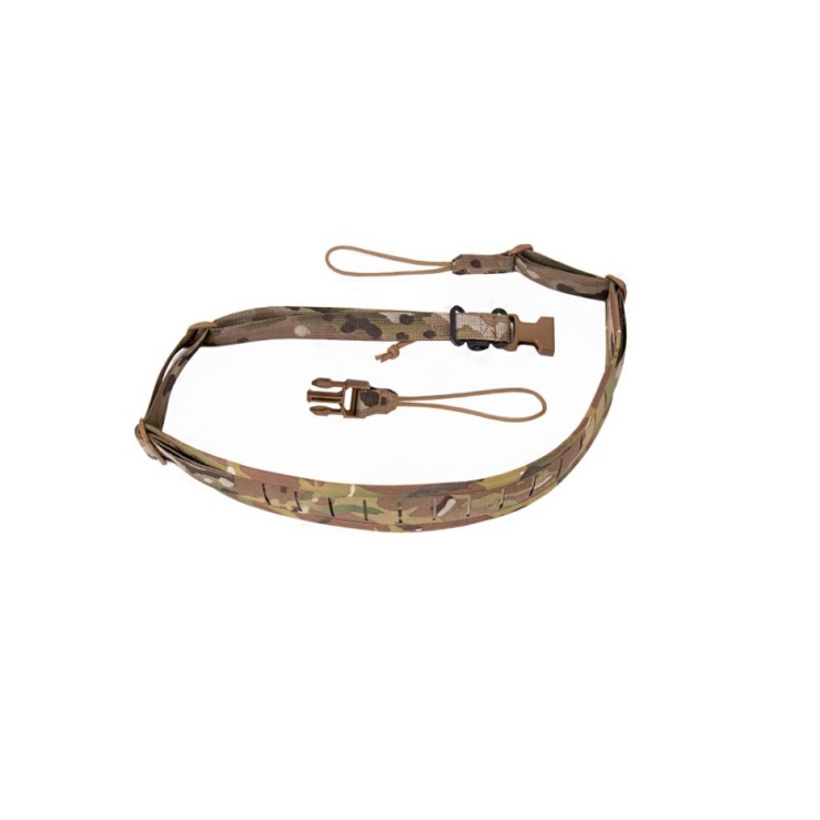 CINGHIA TATTICA A DUE PUNTI - LASER CUT - MULTICAM
