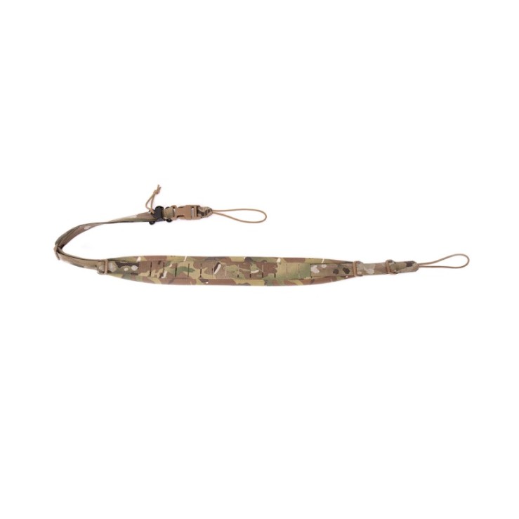 CINGHIA TATTICA A DUE PUNTI - LASER CUT - MULTICAM