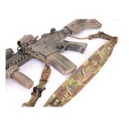 CINGHIA TATTICA A DUE PUNTI - LASER CUT - MULTICAM