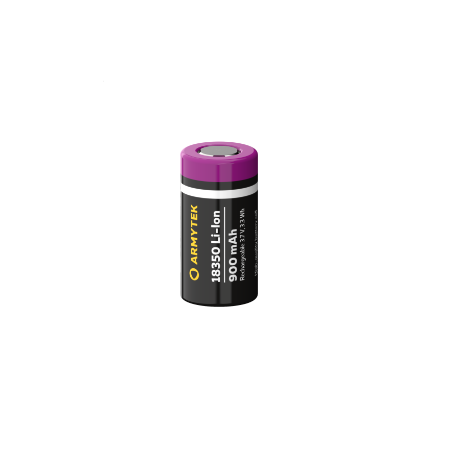 ACUMULATOR ARMYTEK - FARA PROTECTIE PCB - 18350 - LI-ION - 900 MAH