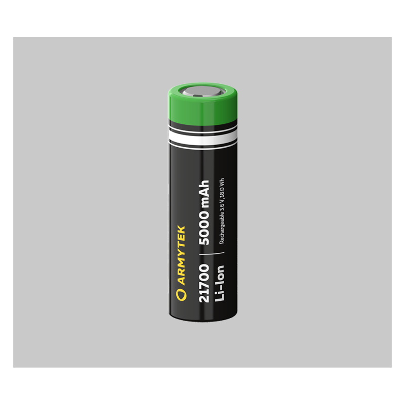 ACUMULATOR ARMYTEK - FARA PROTECTIE - 21700 - LI-ION - 5000 MAH