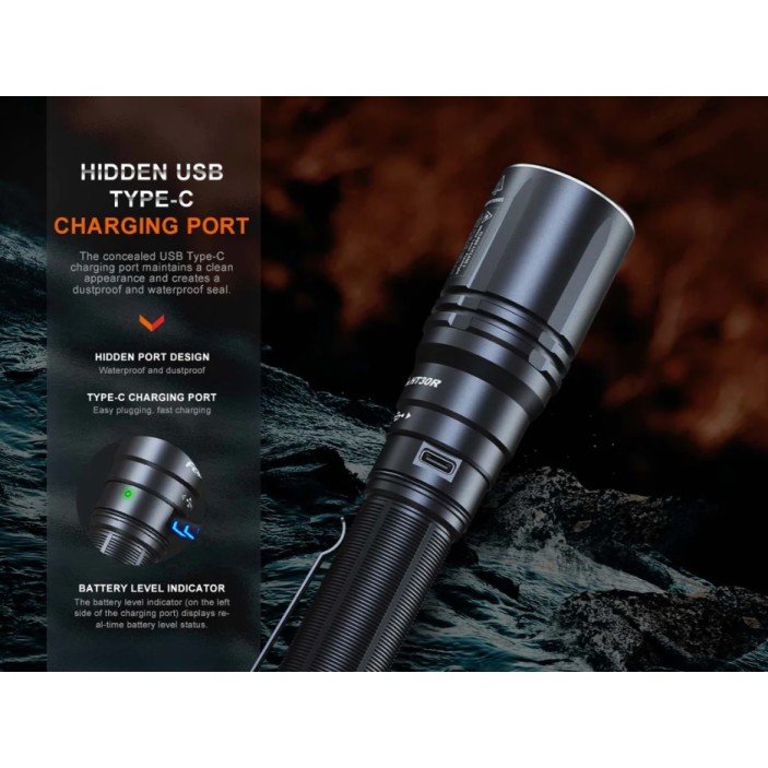 FENIX TACTICAL FLASHLIGHT HT30R LED LASER