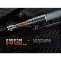 LANTERNA TACTICA HT30R LED CU LASER ALB