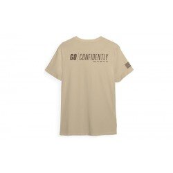 TRICOU CU MANECA SCURTA - WX TAC - TAN MELANGE W/ WILEY X