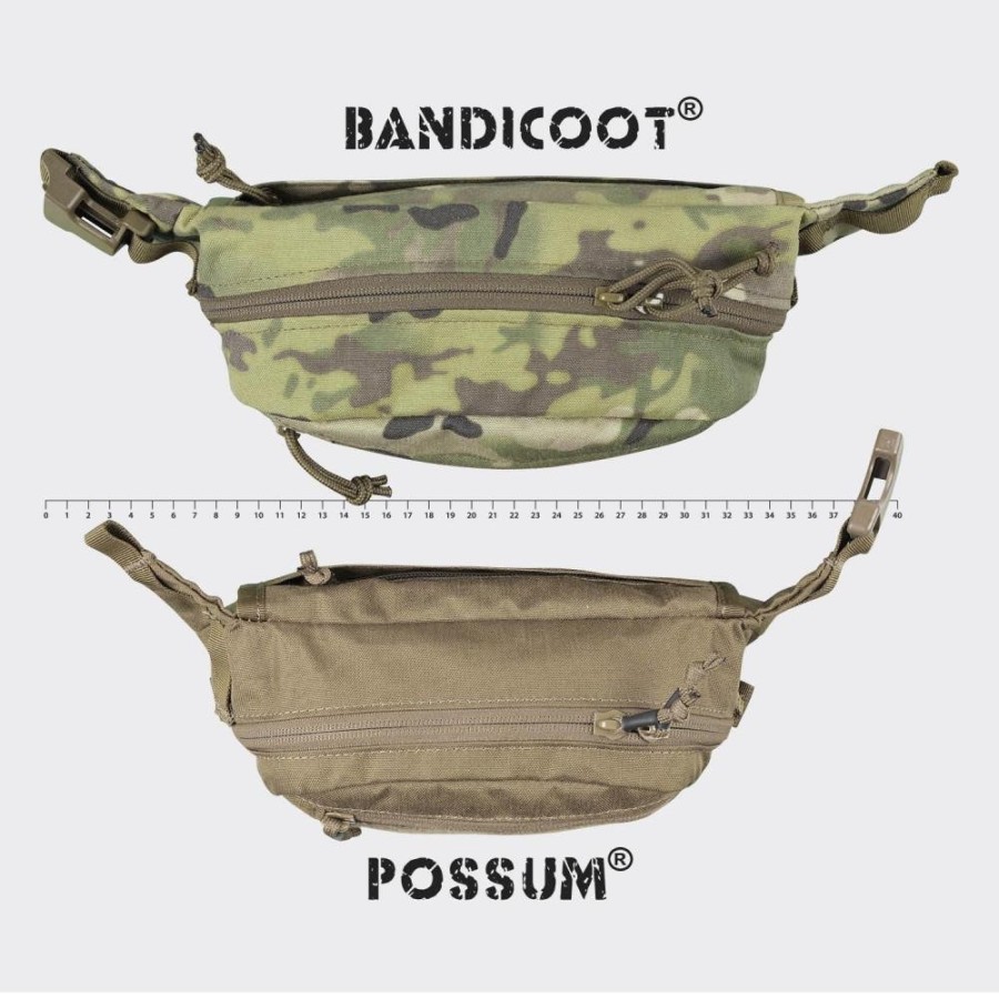 BORSETA POSSUM - CORDURA - NEGRU