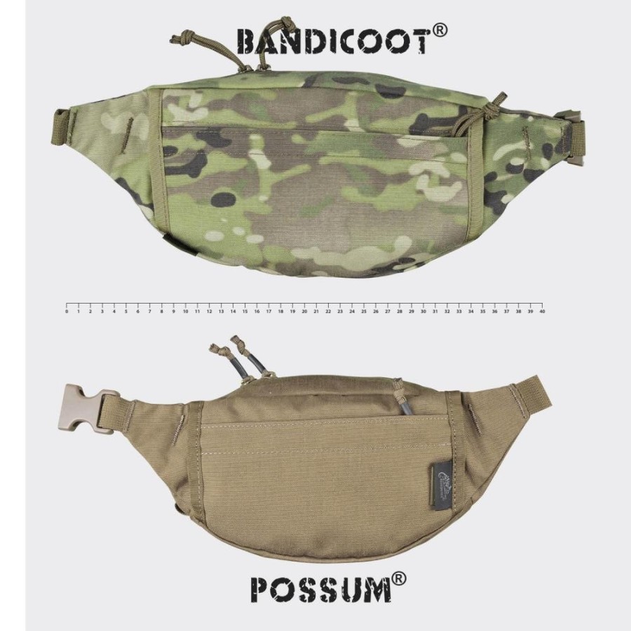 BORSETA POSSUM - CORDURA - NEGRU