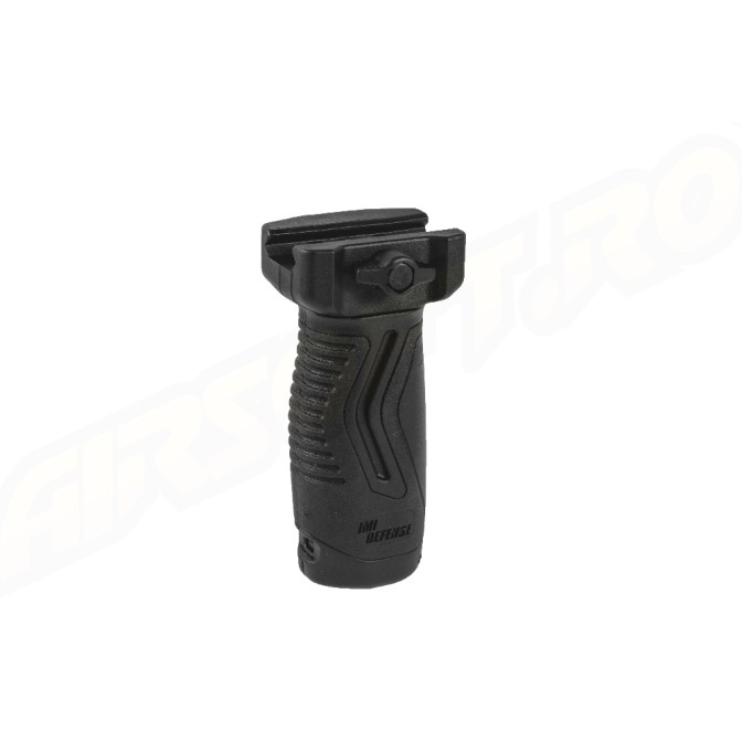 IMI DEFENSE FRONT GRIP OVG OVERMOLDING BLACK