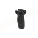 IMI DEFENSE FRONT GRIP OVG OVERMOLDING BLACK